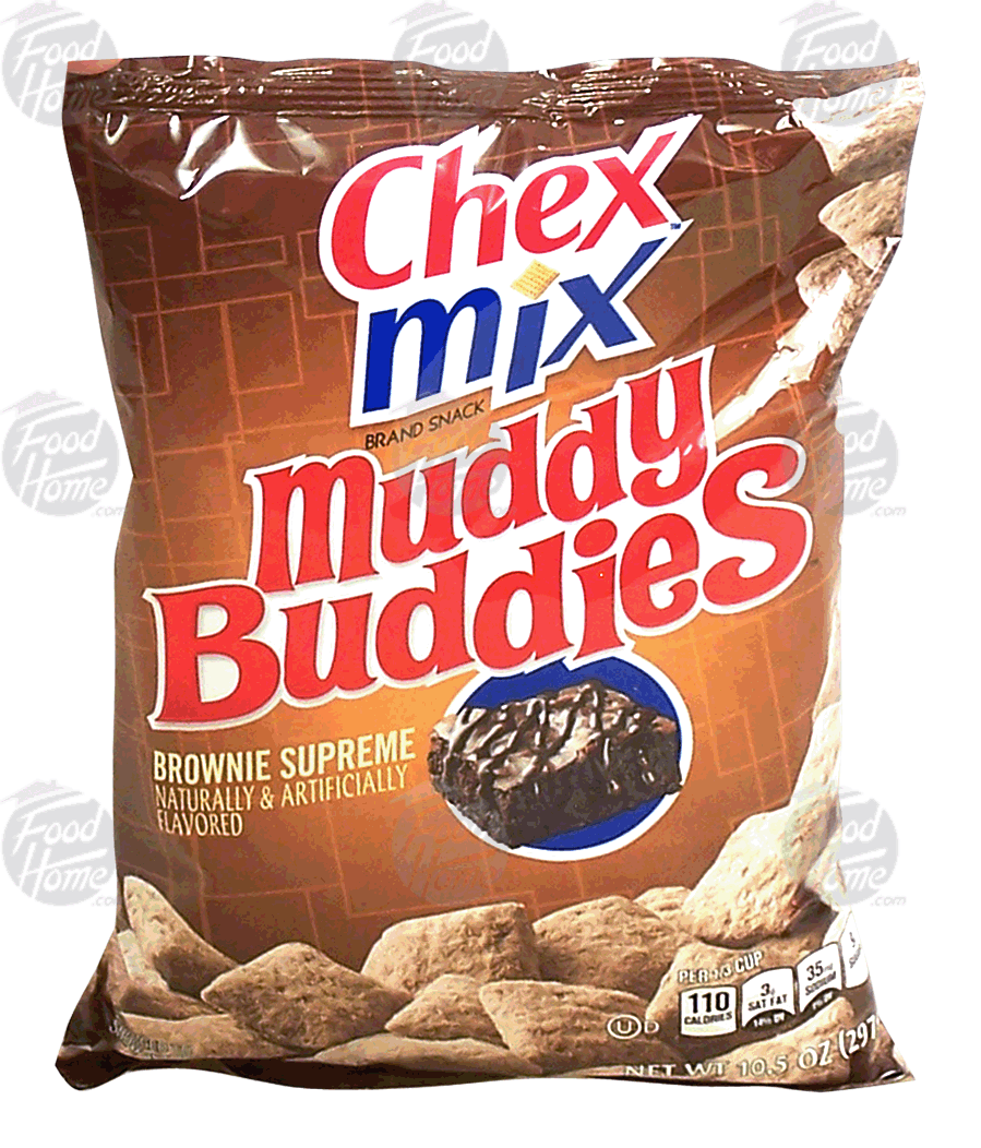 Chex Mix&nbsp;Muddy Buddies&nbsp;brownie supreme flavored cereal snack mix Full-Size Picture